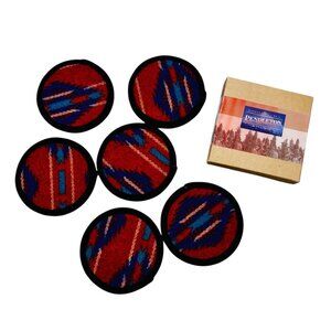 Pendleton Native American Pattern Design Mat Drink Coasters Southwest Lightweigh
